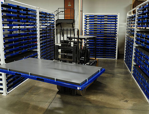 Sheet Metal Storage Racks - Racks for Sheet Metal Storage