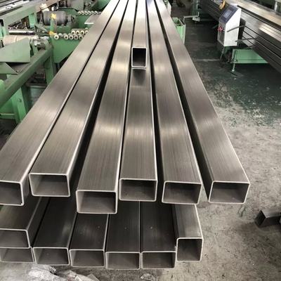 201 430 304 Stainless Steel Rectangular Tube Hollow Stainless Steel Square Pipes