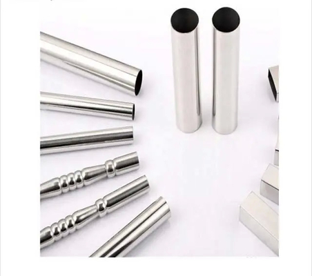 ASTM A554 201 316L Stainless Steel Tube Mirror Polishing Decorative Ornamental Pipe