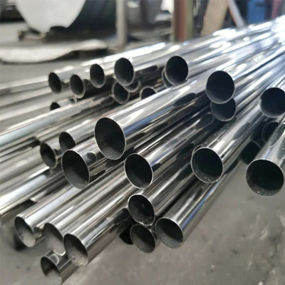 Decorative Welded Stainless Steel Pipe Tube Round SUS 201 304L 316 6000mm