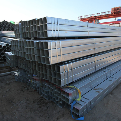 ASTM A179 A106 Hollow Structural Steel 40x40 Mild Steel GI Square Tube