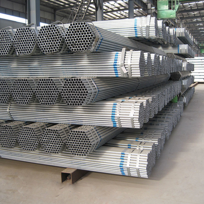 1.5mm-4.0mm Thick Pre Galvanized Round Pipe 60.3mm 2 Inch ERW Mild Steel Pipe