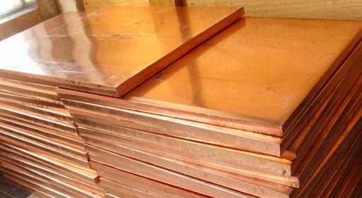 C1100 C1220 4ftX8Ft Flat Copper Plate Sheet 0.5mm 3mm 5mm Thick
