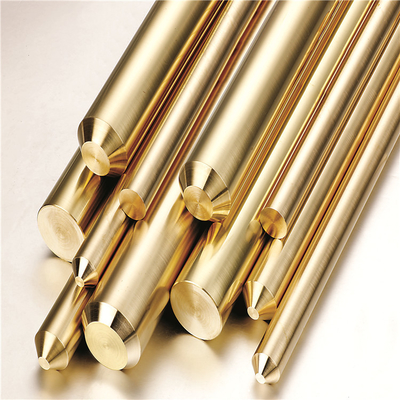 ASTM B16 C36000 Copper Round Bars Free Cutting Brass Rod For Industry