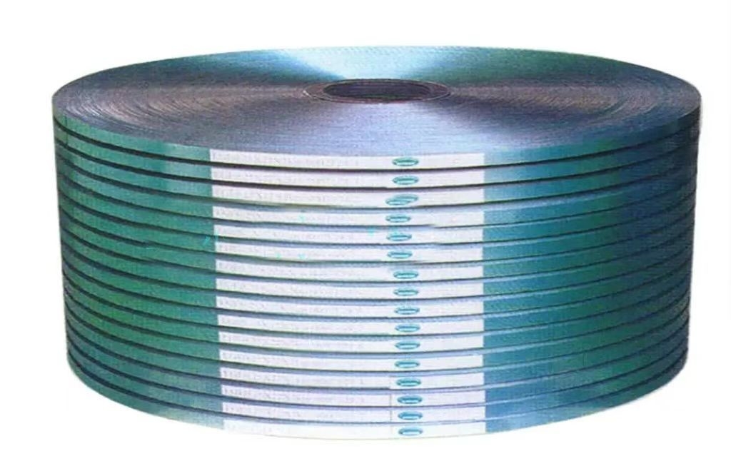 Natural Green Copolymer Coated Steel Tape 0.3mm 370mpa EN JIS