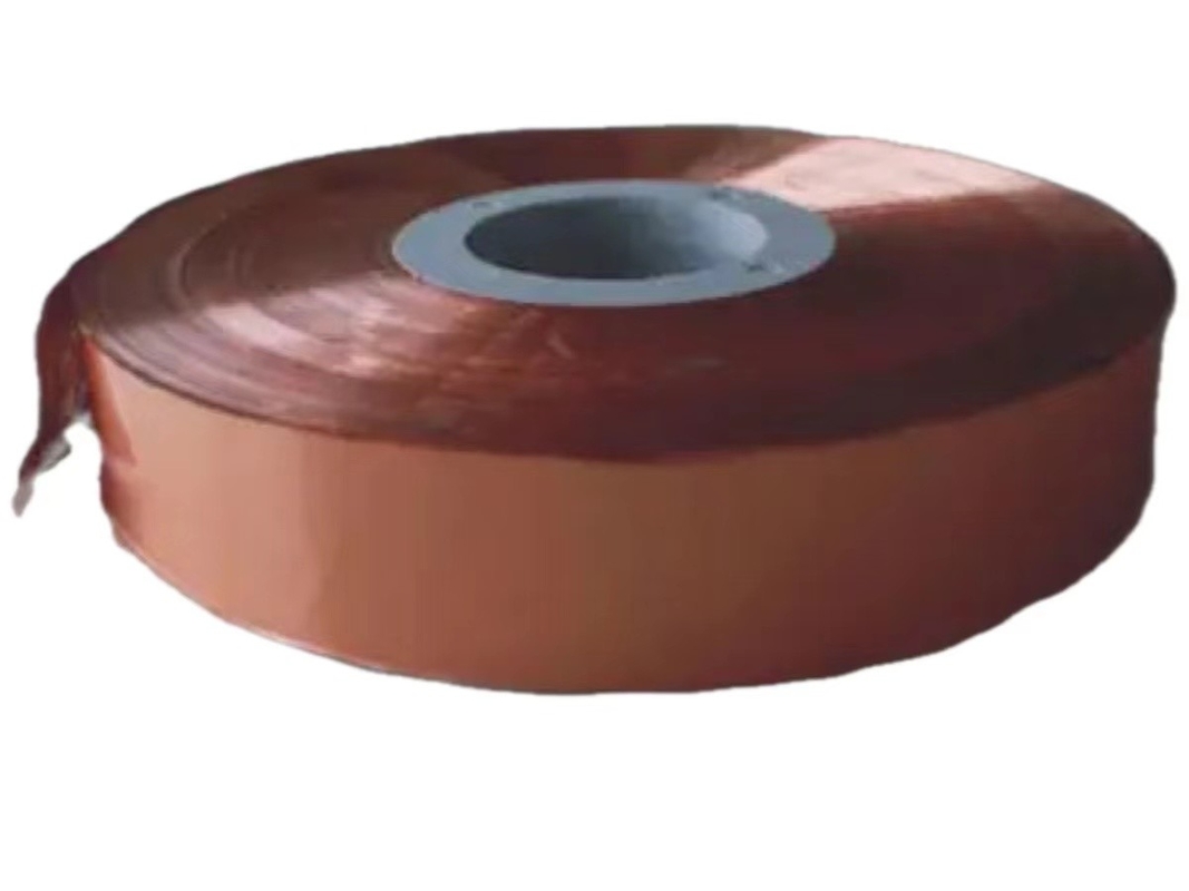 Cu 0.2mm Copolymer Coated Copper Tape Natural EAA 0.05 Mm