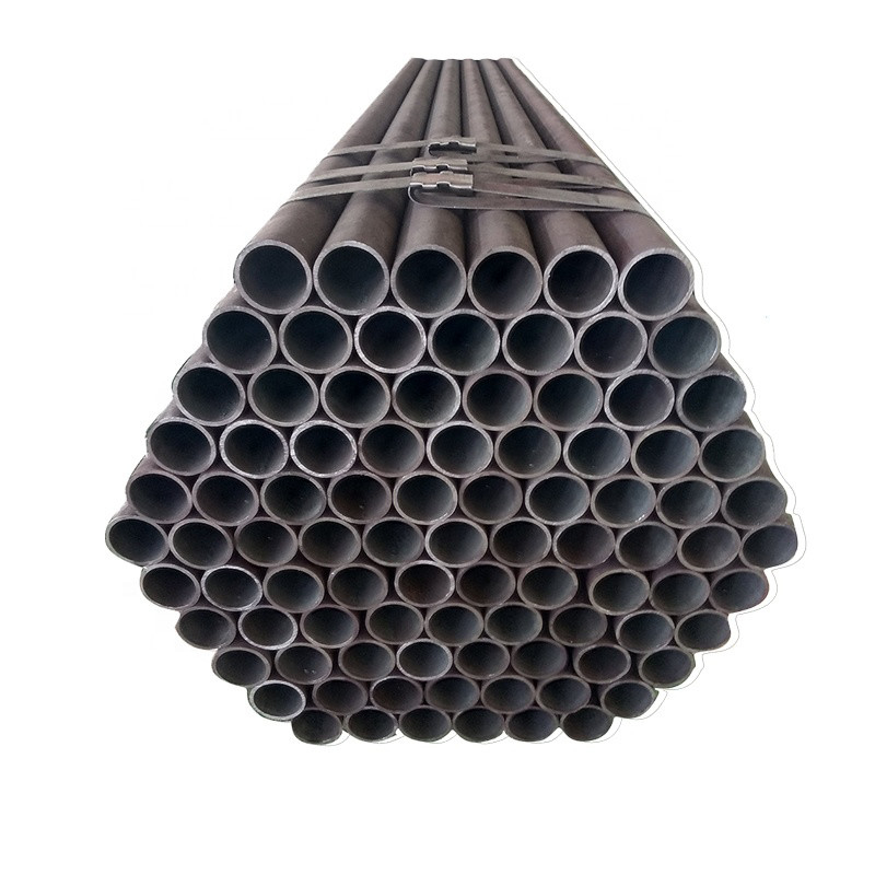 Low ERW ASTM A53 A106 Seamless Carbon Steel Pipe Hot DIP Hollow Round Tube