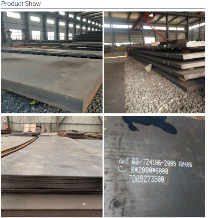 High Temperature Resistant 500 Steel Plate Ar550 Hot Rolled Metal Sheet