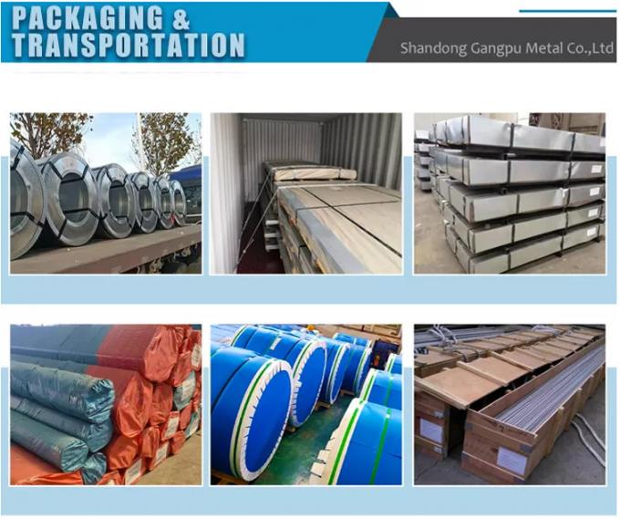 22 Gauge Galvanized Sheet Metal 4x8 DC51 SGCC CRC HRC PPGI Steel Plate