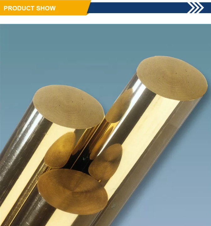 ASTM B16 C36000 Copper Round Bars Free Cutting Brass Rod For Industry
